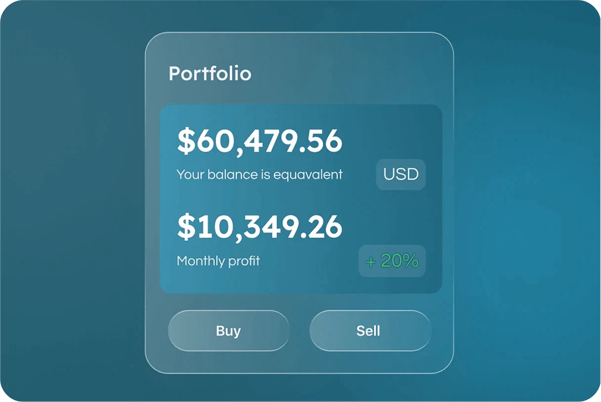 Plata Invest crypto charting and risk panel